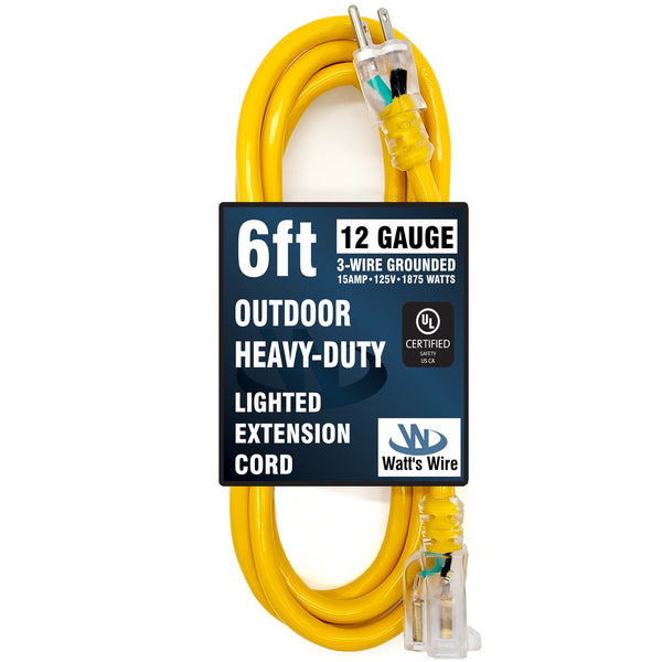 WW-12S006Y outdoor extension cord