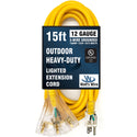 outdoor extension cord heavy duty extension cord splitter 15 amp extension cord 2 ft